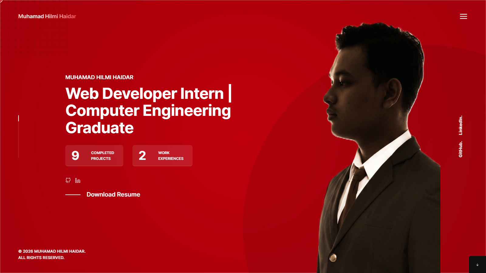 Personal Portfolio CMS